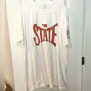 NWOT Oklahoma Shirt Company White Oklahoma State TShirt Size: XL